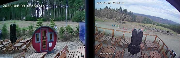 Archiv Foto Webcam Niedersfeld: Ausblick von der Hochheidehütte