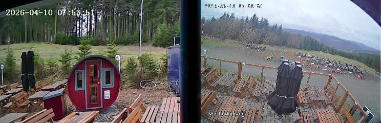 Archiv Foto Webcam Niedersfeld: Ausblick von der Hochheidehütte