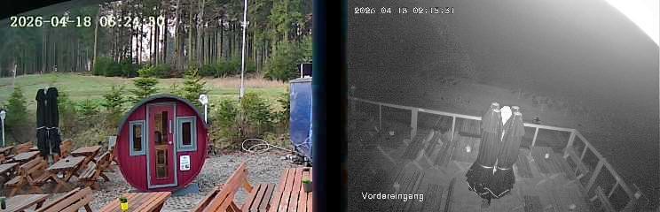 Archiv Foto Webcam Niedersfeld: Ausblick von der Hochheidehütte