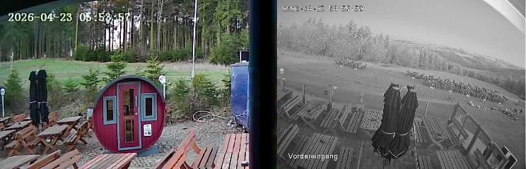 Archiv Foto Webcam Niedersfeld: Ausblick von der Hochheidehütte