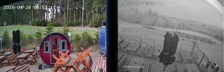 Archiv Foto Webcam Niedersfeld: Ausblick von der Hochheidehütte