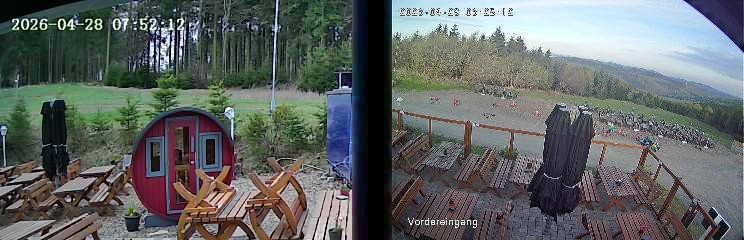 Archiv Foto Webcam Niedersfeld: Ausblick von der Hochheidehütte