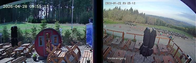 Archiv Foto Webcam Niedersfeld: Ausblick von der Hochheidehütte