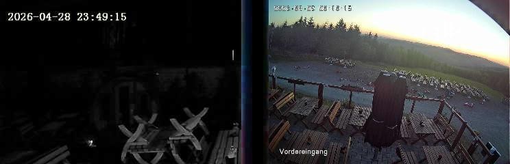 Archiv Foto Webcam Niedersfeld: Ausblick von der Hochheidehütte