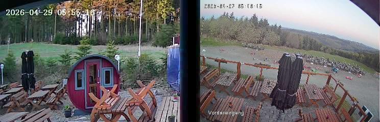 Archiv Foto Webcam Niedersfeld: Ausblick von der Hochheidehütte