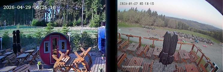 Archiv Foto Webcam Niedersfeld: Ausblick von der Hochheidehütte