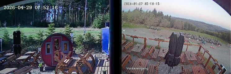 Archiv Foto Webcam Niedersfeld: Ausblick von der Hochheidehütte