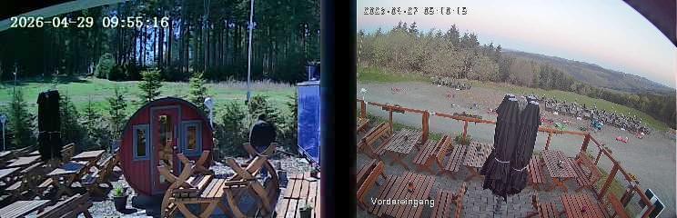 Archiv Foto Webcam Niedersfeld: Ausblick von der Hochheidehütte