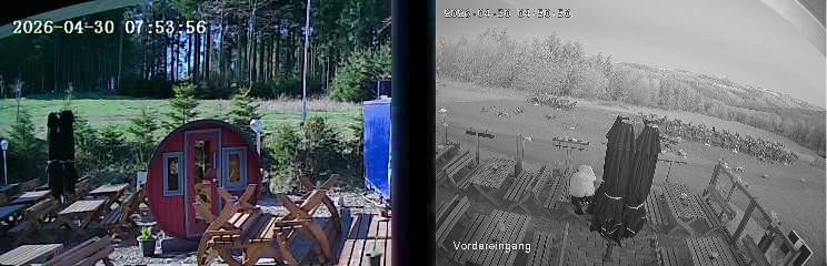 Archiv Foto Webcam Niedersfeld: Ausblick von der Hochheidehütte