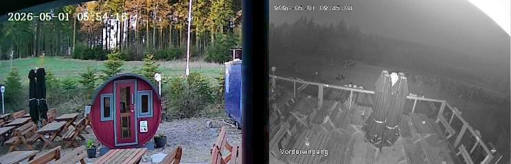 Archiv Foto Webcam Niedersfeld: Ausblick von der Hochheidehütte