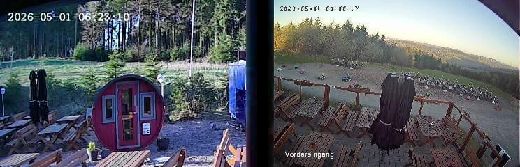 Archiv Foto Webcam Niedersfeld: Ausblick von der Hochheidehütte