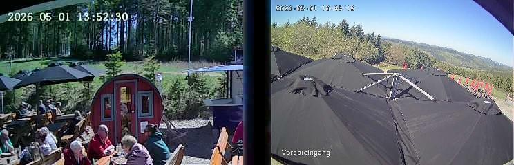 Archived image Webcam Niedersfeld - Mountain Hut Hochheide
