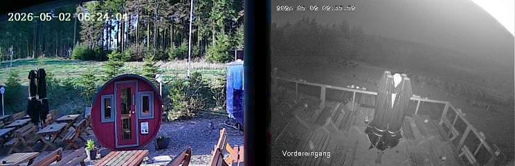 Archiv Foto Webcam Niedersfeld: Ausblick von der Hochheidehütte