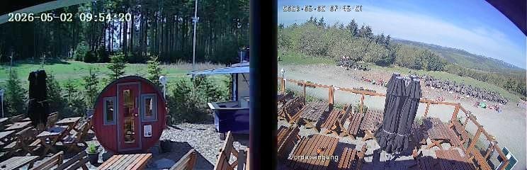 Archiv Foto Webcam Niedersfeld: Ausblick von der Hochheidehütte
