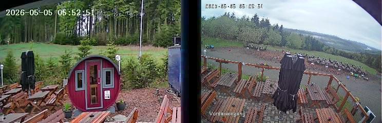 Archiv Foto Webcam Niedersfeld: Ausblick von der Hochheidehütte