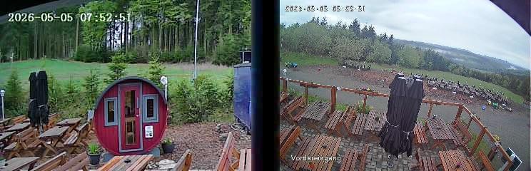 Archiv Foto Webcam Niedersfeld: Ausblick von der Hochheidehütte