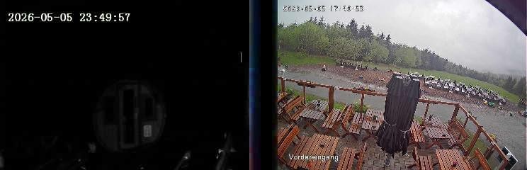 Archiv Foto Webcam Niedersfeld: Ausblick von der Hochheidehütte