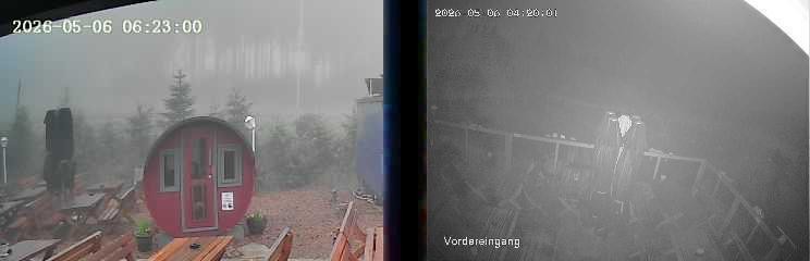 Archiv Foto Webcam Niedersfeld: Ausblick von der Hochheidehütte