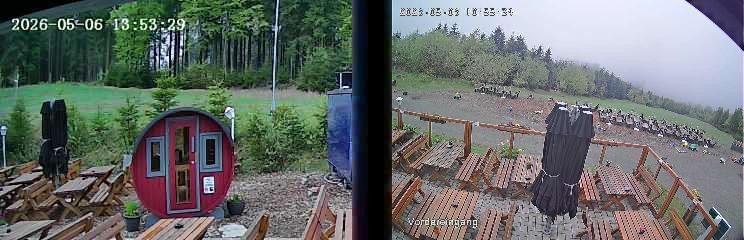 Archiv Foto Webcam Niedersfeld: Ausblick von der Hochheidehütte