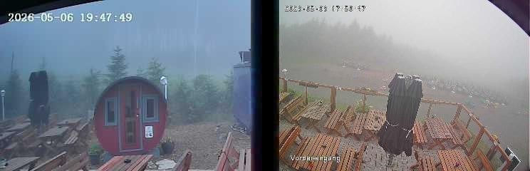 Archived image Webcam Niedersfeld - Mountain Hut Hochheide