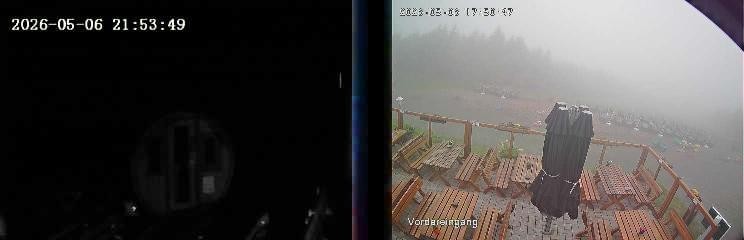 Archived image Webcam Niedersfeld - Mountain Hut Hochheide