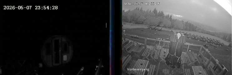 Archived image Webcam Niedersfeld - Mountain Hut Hochheide