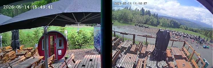 Archiv Foto Webcam Niedersfeld: Ausblick von der Hochheidehütte