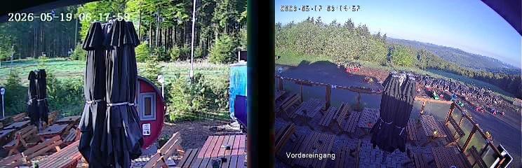 Archiv Foto Webcam Niedersfeld: Ausblick von der Hochheidehütte