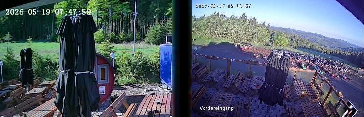 Archiv Foto Webcam Niedersfeld: Ausblick von der Hochheidehütte