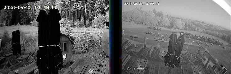 Archiv Foto Webcam Niedersfeld: Ausblick von der Hochheidehütte