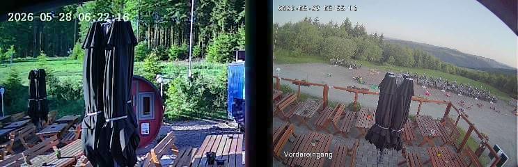 Archiv Foto Webcam Niedersfeld: Ausblick von der Hochheidehütte