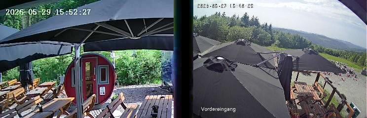 Archiv Foto Webcam Niedersfeld: Ausblick von der Hochheidehütte