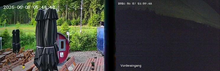 Archiv Foto Webcam Niedersfeld: Ausblick von der Hochheidehütte