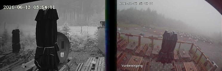 Archiv Foto Webcam Niedersfeld: Ausblick von der Hochheidehütte