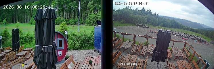 Archived image Webcam Niedersfeld - Mountain Hut Hochheide