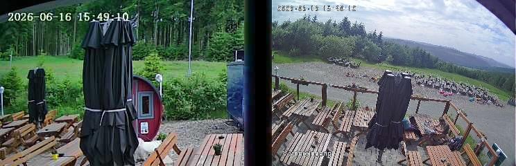 Archiv Foto Webcam Niedersfeld: Ausblick von der Hochheidehütte