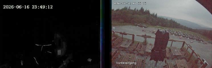 Archiv Foto Webcam Niedersfeld: Ausblick von der Hochheidehütte