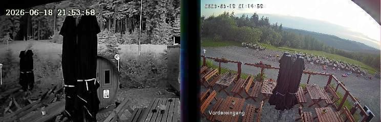 Archived image Webcam Niedersfeld - Mountain Hut Hochheide