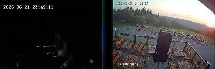 Archiv Foto Webcam Niedersfeld: Ausblick von der Hochheidehütte