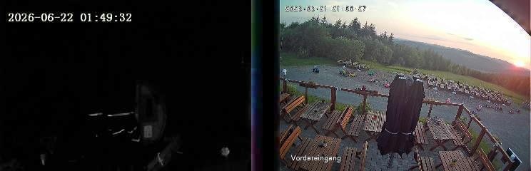 Archiv Foto Webcam Niedersfeld: Ausblick von der Hochheidehütte