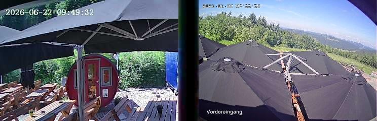 Archiv Foto Webcam Niedersfeld: Ausblick von der Hochheidehütte