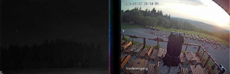 Archived image Webcam Niedersfeld - Mountain Hut Hochheide
