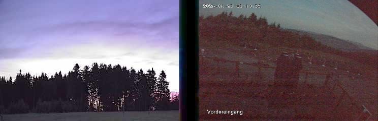 Archived image Webcam Niedersfeld - Mountain Hut Hochheide