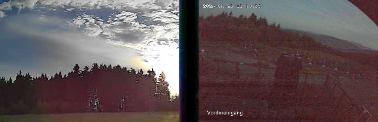 Archived image Webcam Niedersfeld - Mountain Hut Hochheide