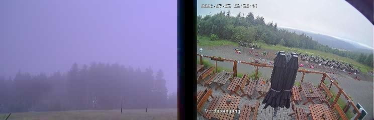 Archived image Webcam Niedersfeld - Mountain Hut Hochheide