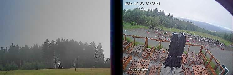 Archived image Webcam Niedersfeld - Mountain Hut Hochheide