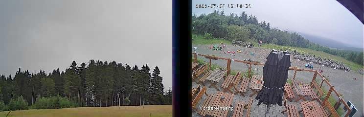 Archived image Webcam Niedersfeld - Mountain Hut Hochheide