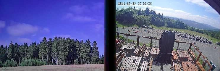 Archived image Webcam Niedersfeld - Mountain Hut Hochheide