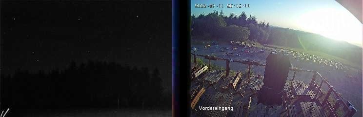 Archiv Foto Webcam Niedersfeld: Ausblick von der Hochheidehütte