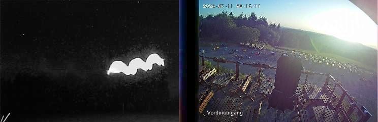 Archiv Foto Webcam Niedersfeld: Ausblick von der Hochheidehütte